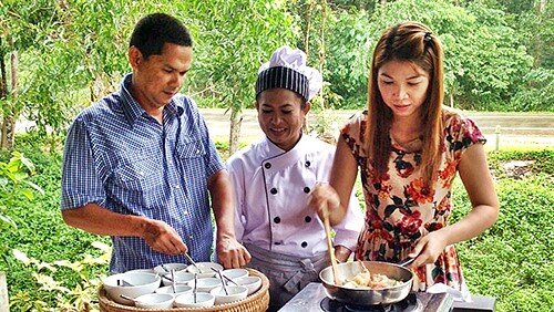 Coconut Harvesting - Monkey Style